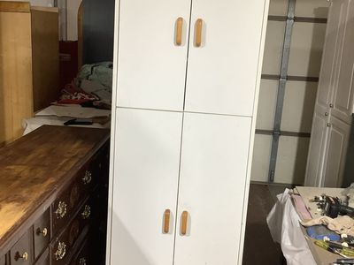 6 Shelf Storage Cabinet