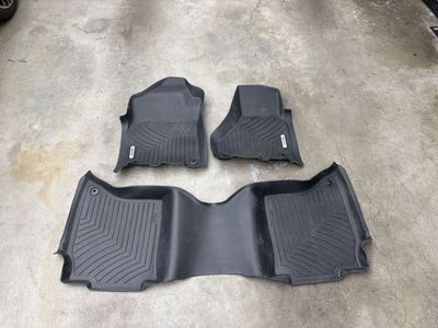 2019-2026 Ram 2500 3500 rubber floor mats