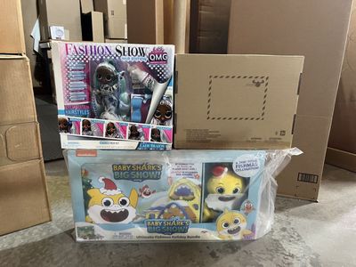 NEW: LOL, Tile Town Fire Station, Baby Shark Toys