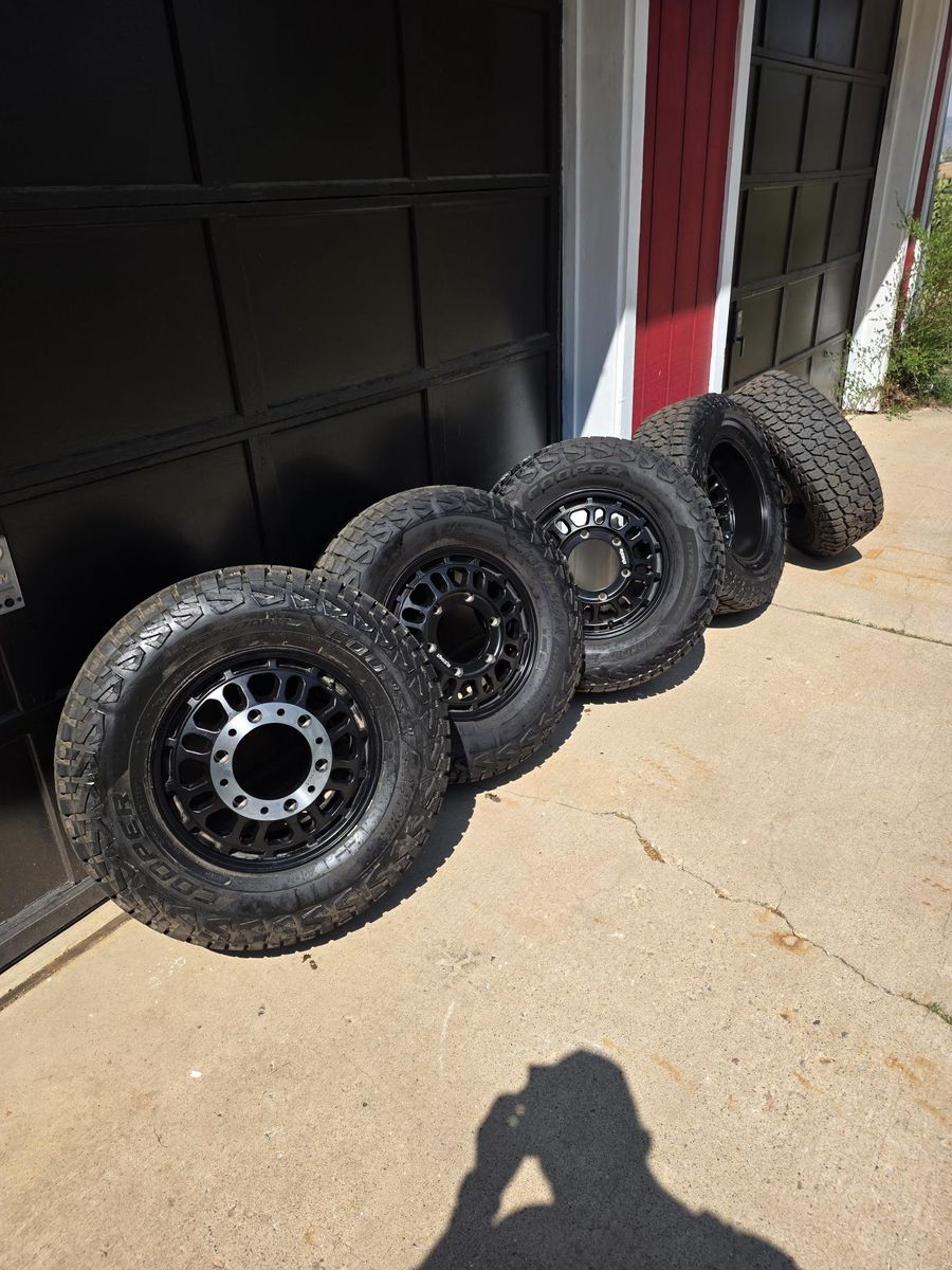 Sprinter Super Single Wheels and Tires, Like New