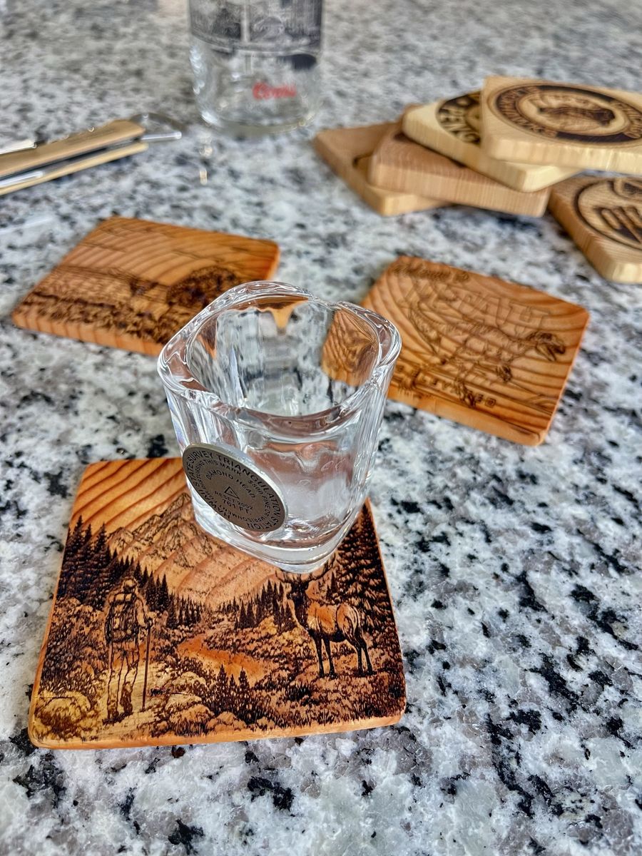Custom Laser Engraved Wooden Cutting Boards & Coasters