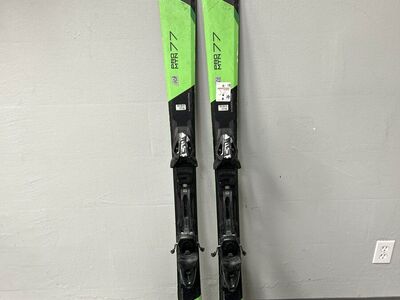 Used Fischer Pro Mtn 77 157cm Skis w/ Fischer RS11 Demo binding