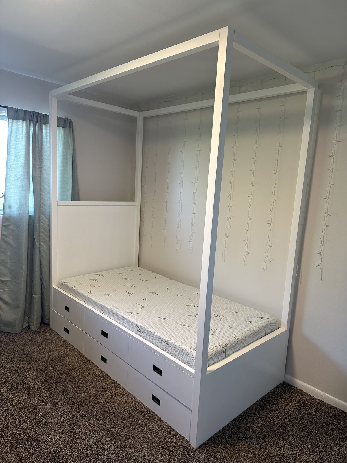 Restoration Hardware Twin Trundle Bed and Mattress