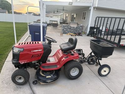 Troybilt Riding Lawnmower w/ Accessories