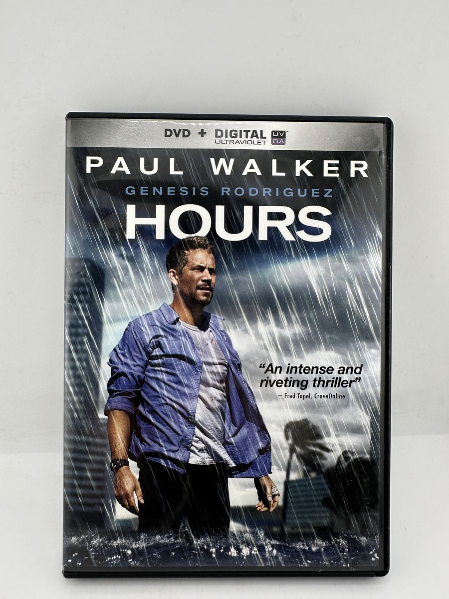 Hours DVD 2013 Paul Walker Thriller Katrina Drama Lionsgate