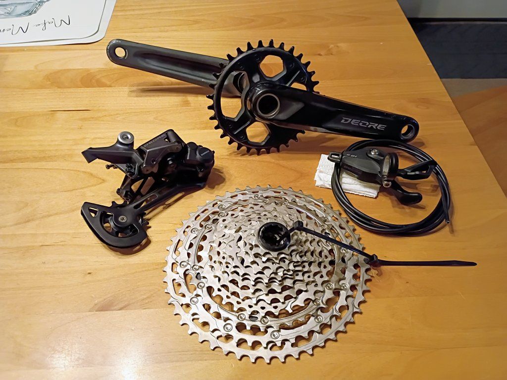 New Shimano deore full speed drivetrain $200