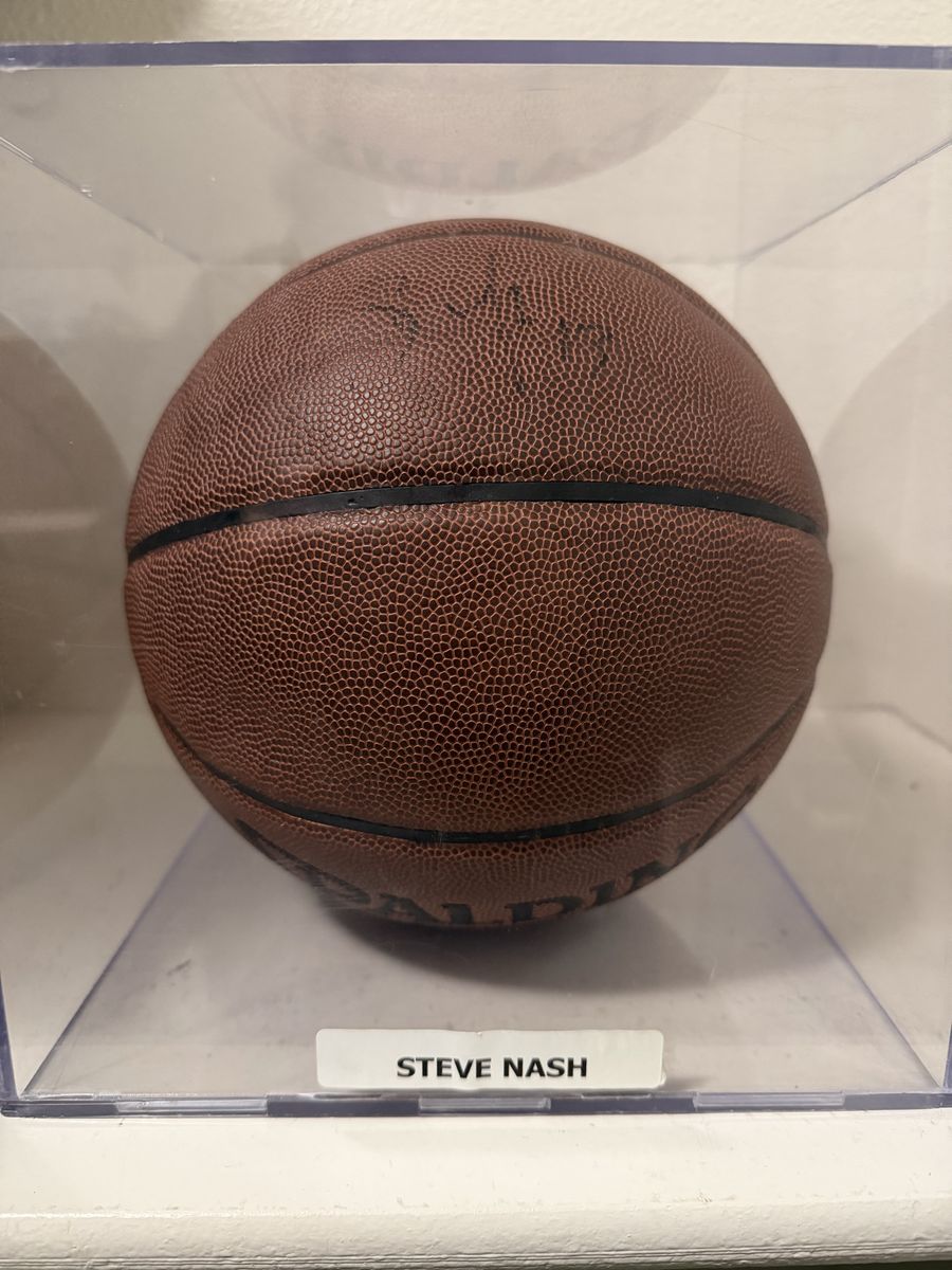 Autographed Steve Nash Basketball