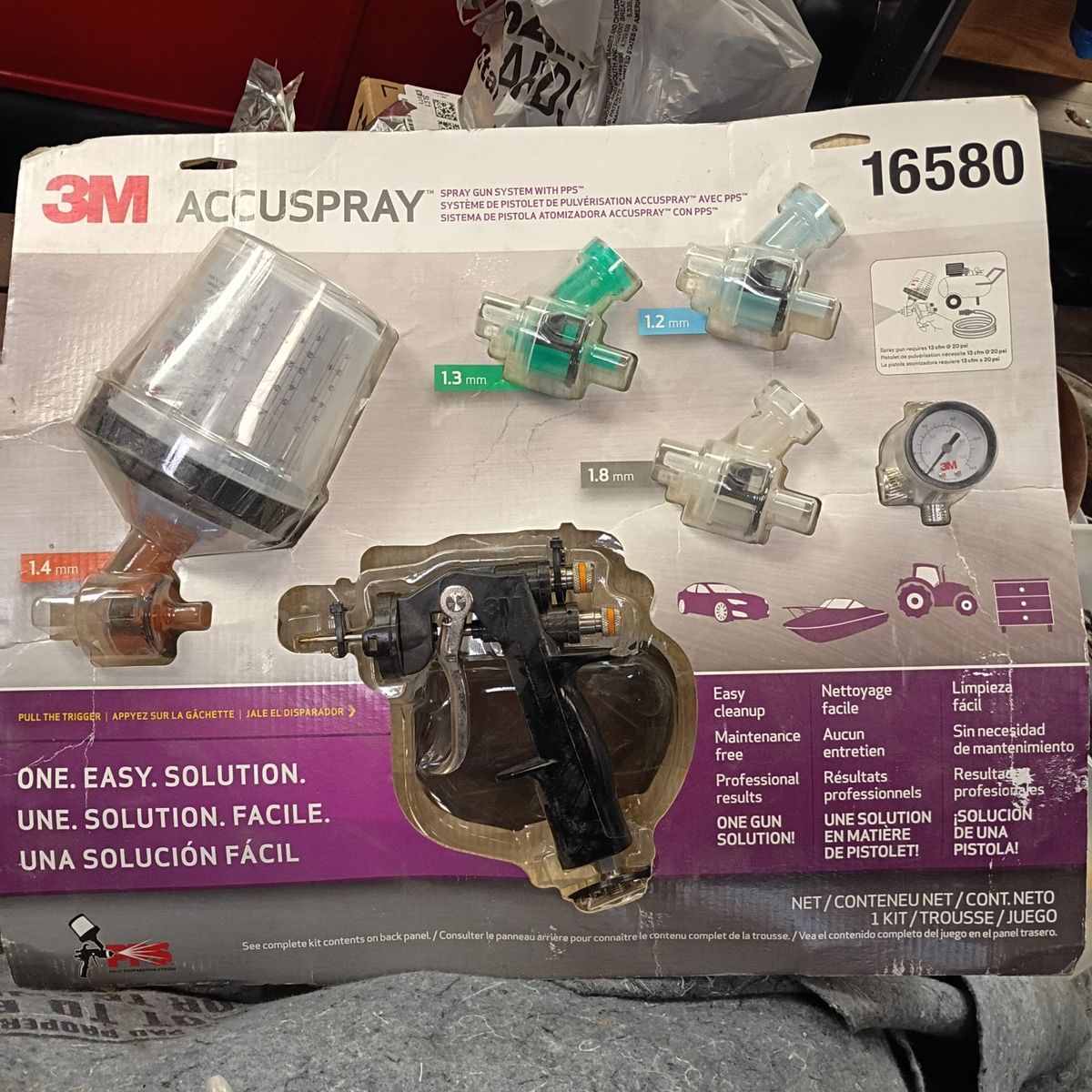 Paint Sprayer Kit, New