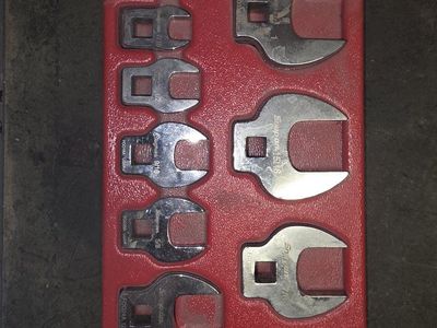 Snap-on FC00 Full Crowfoot Wrench Set - 12-Piece Standard (3/8" to 1 1/4") & Metric