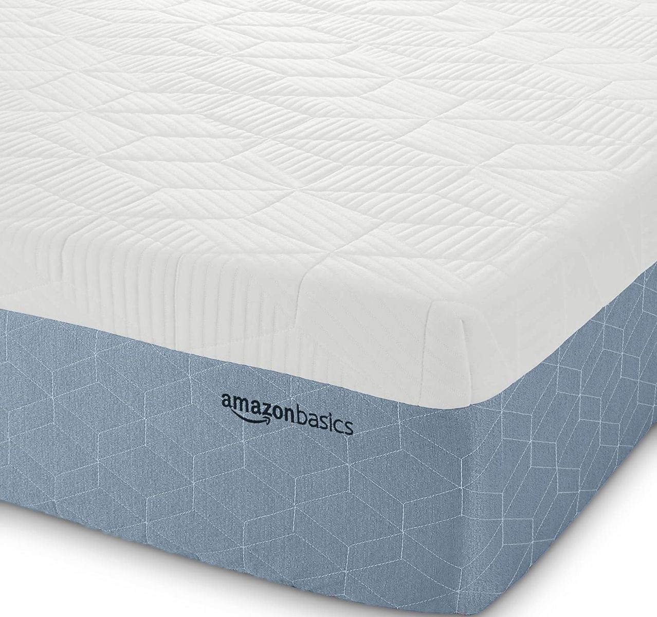 Brand New in Box!  Amazon Basics Gel Memory Foam Mattress, Firm, Cooling, California King Mattress, CertiPUR-US®  84 x 72 x 12 