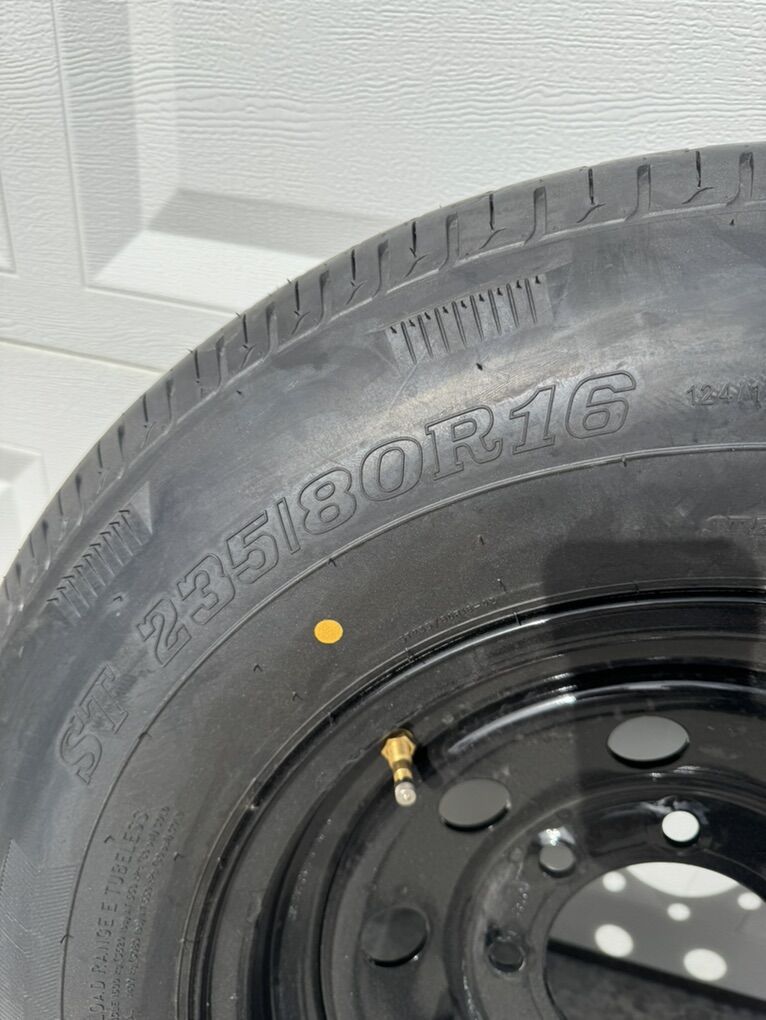 New Spare Trailer Tire And Rim 16 Inch