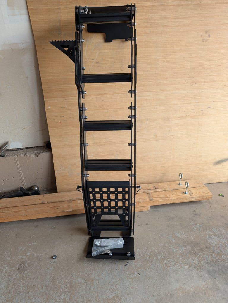 5th gen 4Runner Overland Hatch Ladder