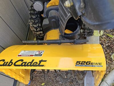Cub Cadet 526SWE Snow Blower