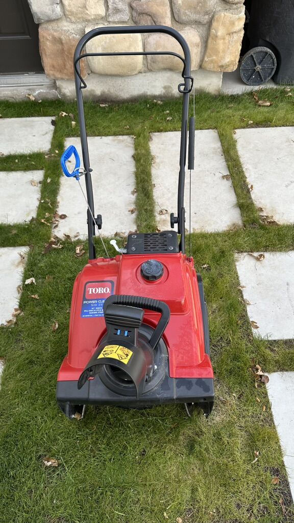 Toro 518 ZE Snowblower Electric Start