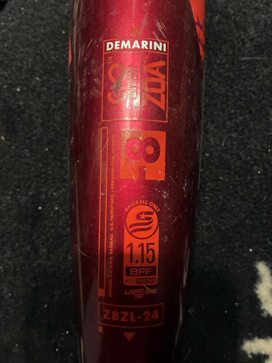 Demarion Zia 32” Drop 8 Baseball Bat