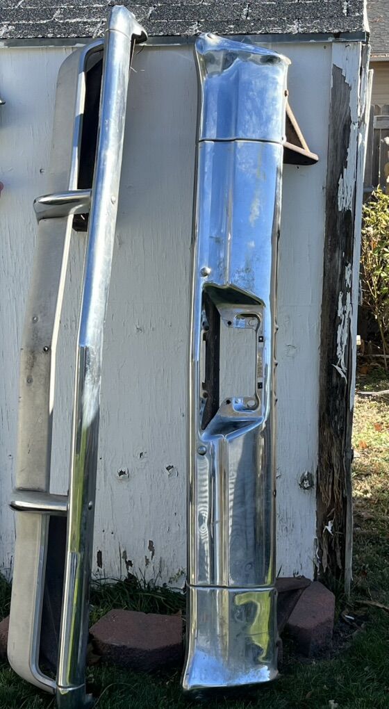 70s  Style Chrome Truck Bumpers
