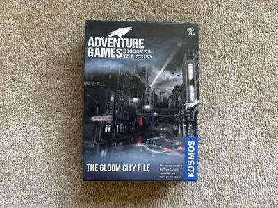 NEW Adventure Games: The Gloom City File