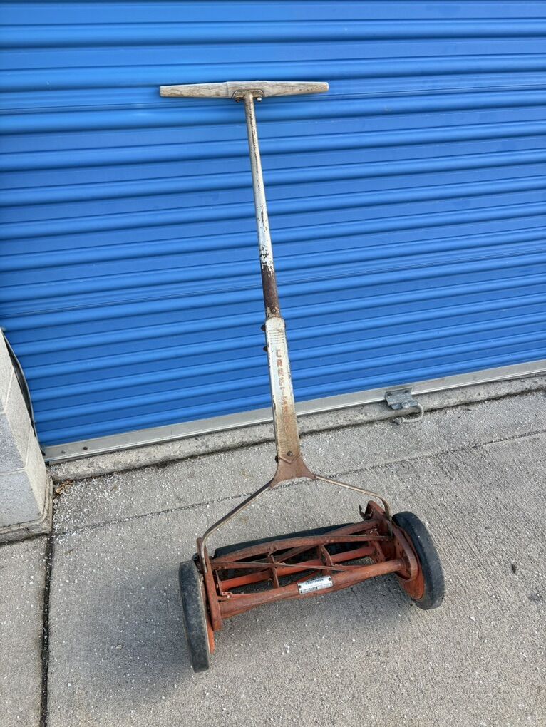 Vintage Craftsman Silent Yard Man Reel Push Mower