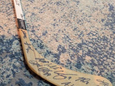 Utah Hockey Club Team Autographed Official Full Size Hockey Stick Signed Memorabilia