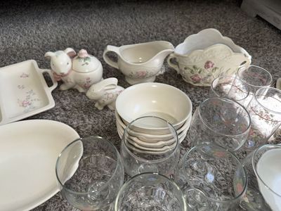 Tea Rose Dishes