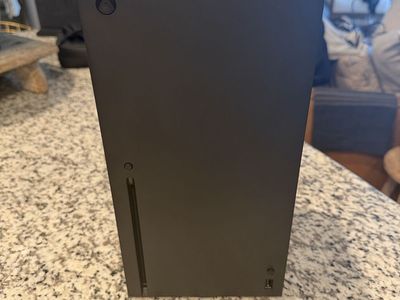 Xbox series X with headset