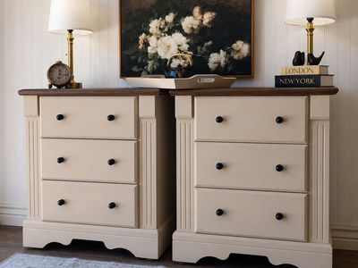 XL 3 Drawer Nightstands - The Brookside