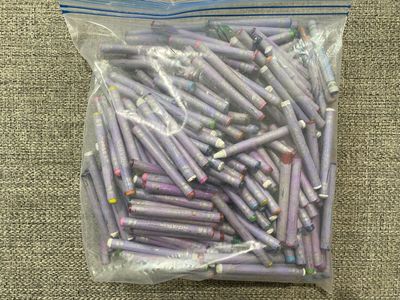 Bag of Glitter Crayons