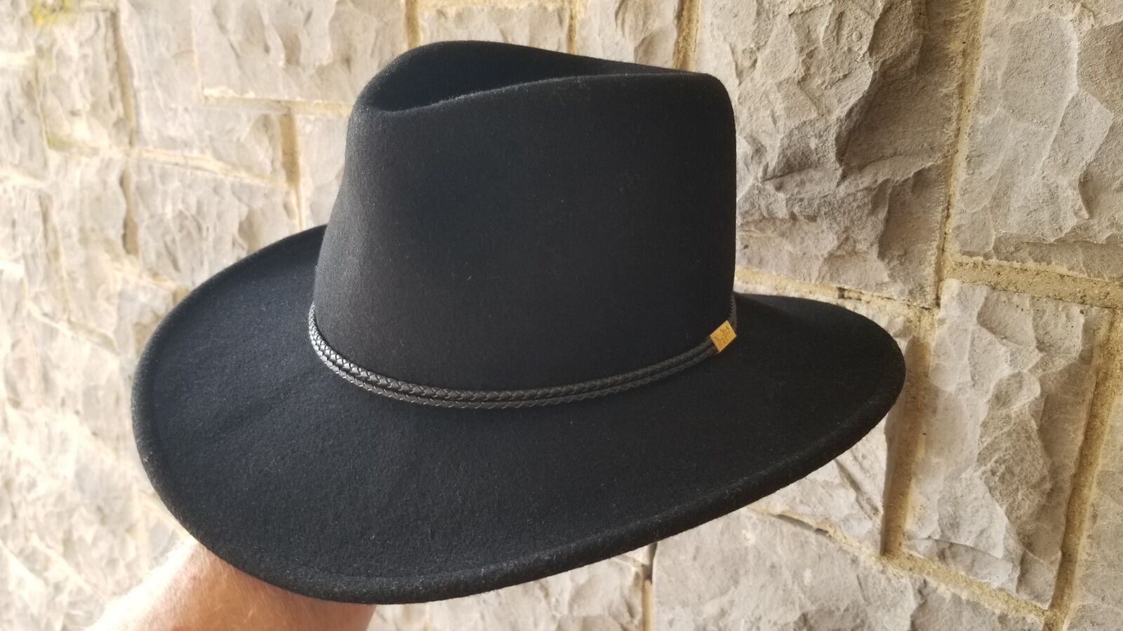 Stetson  SANTA FE black Cowboy hat soft crush hat