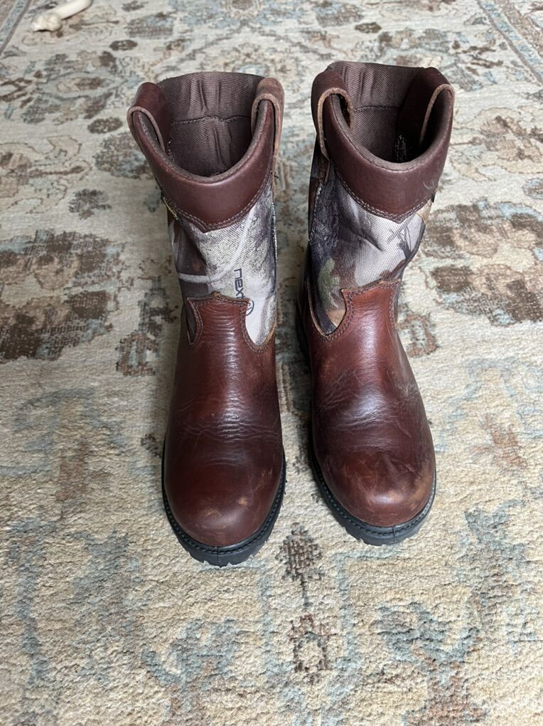 Boys Lacrosse Wellington / Cowboy Boots Size 5