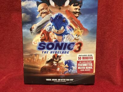 Sonic The Hedgehog 3 4K Ultra HD & Blu Ray