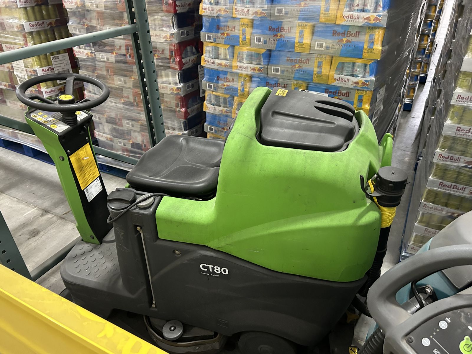Gansow CT80 riding floor scrubber cleaner