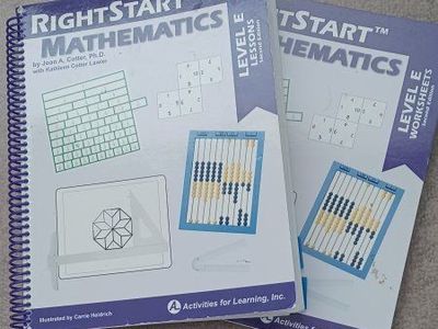 RightStart Mathematics Level E Lessons & Worksheets 2nd Ed. by Joan A. Cotter Ph.D.