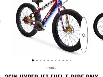 26in Hyper Jet Fuel E-ride BMX E-bike Brand New