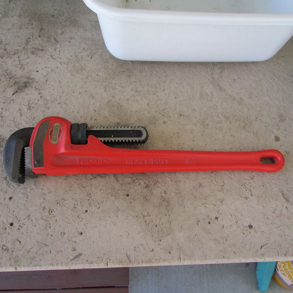 Ridgid Heavy Duty 18 in Pipe Wrench (NEW)