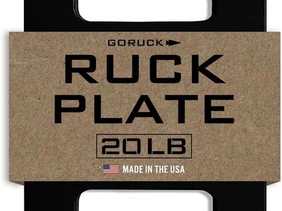20 lb. GORUCK Ruck Plate – USA Made Weight for Rucking, Strength & Fitness
