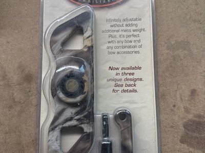 Compound bow stabilizer