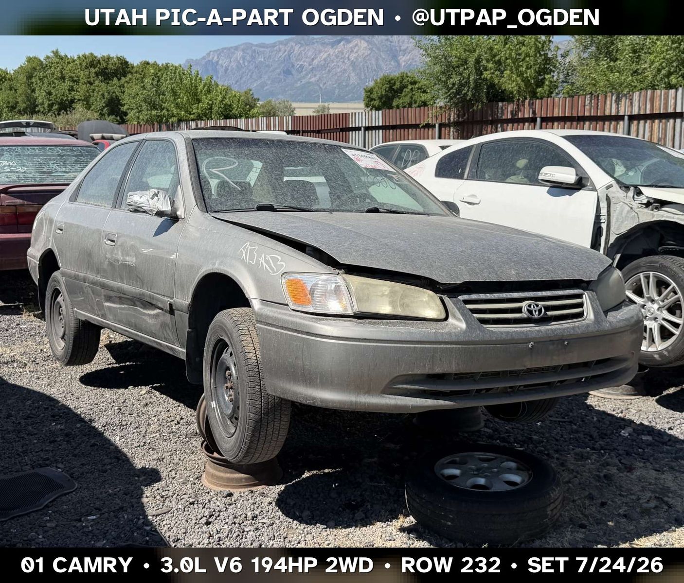 New Arrival - 2001 Toyota Camry Parts - UTPAP Ogden