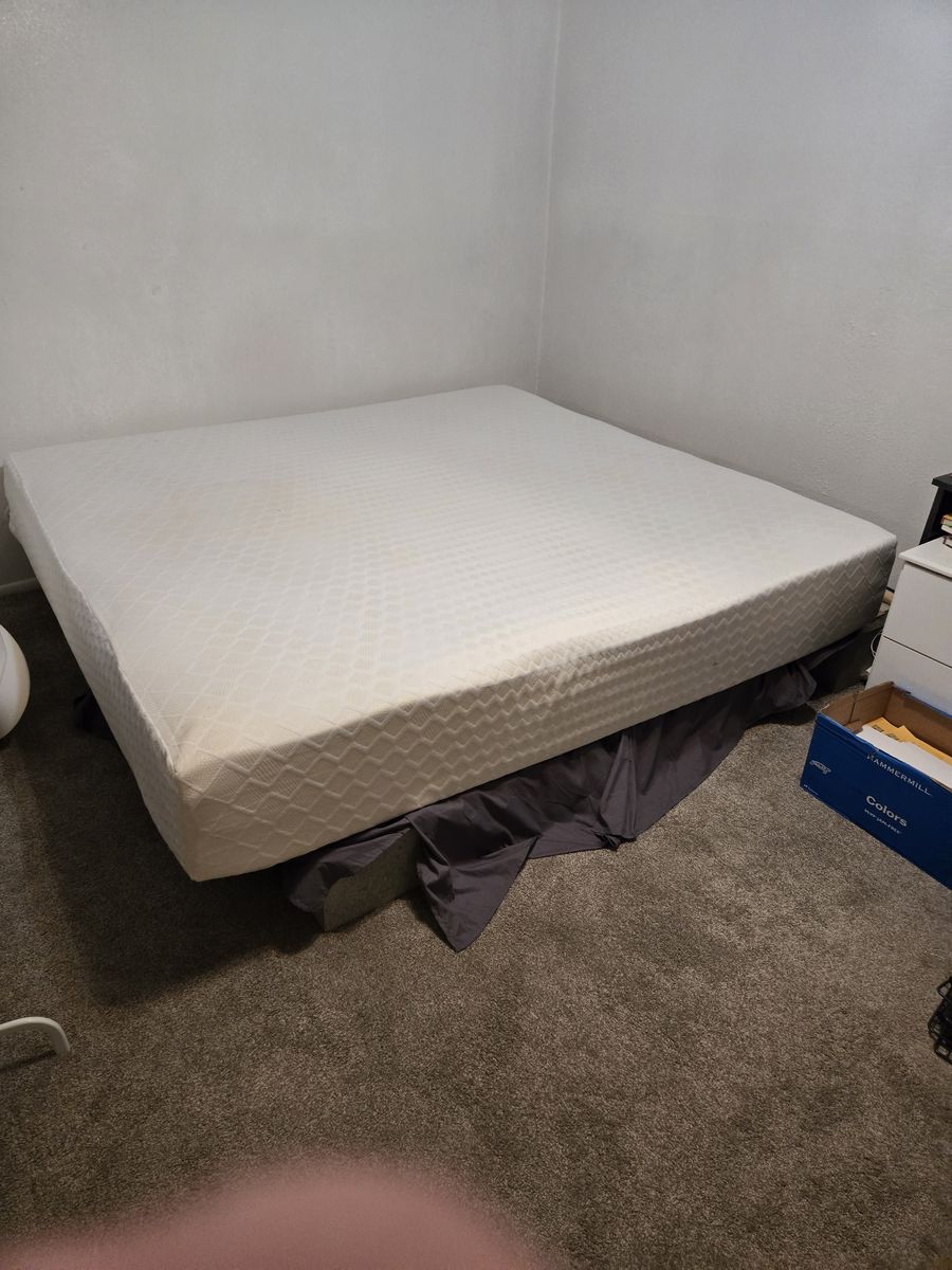Mattress memory foam.