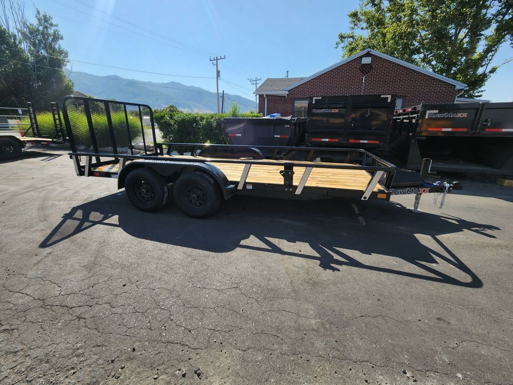 2027 RawMaxx 7X18 UTX 7K with Gate ATV Utility Trailer