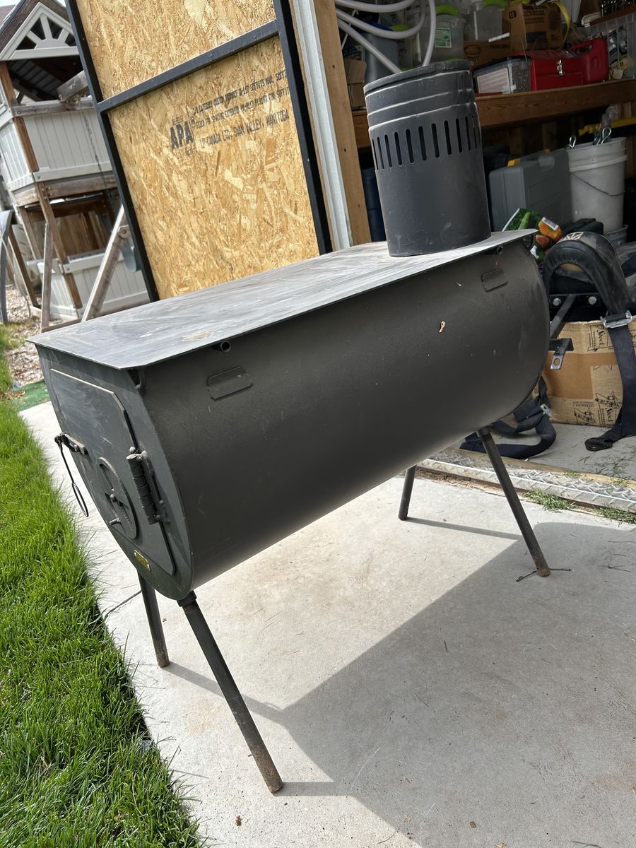 Cylinder stove 6.5 inch pipe