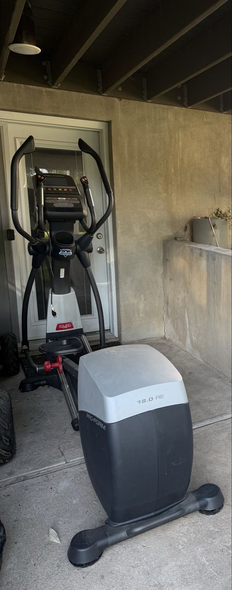 IFit ProForm ELIPTICAL EXERCISE MACHINE for all ages. For sale for a great price. Only asking $200. Works well!