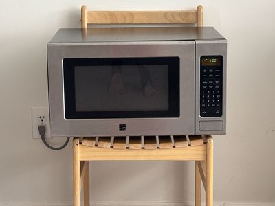 Kenmore 1200W Countertop Microwave 1.2 cu ft Stainless Steel Works Great