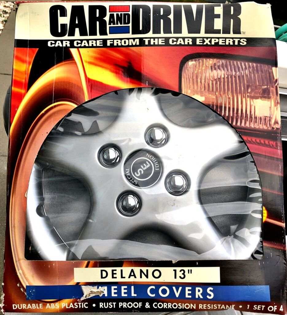 13" Wheel covers, set of 4. $20. ph. 801-680-2423