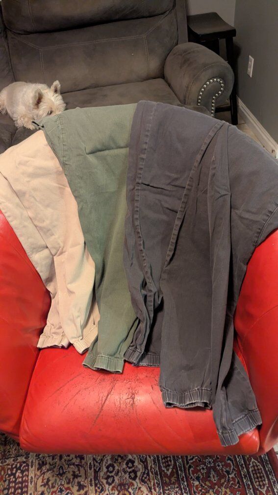 5 pairs of jogger pants sz 3xL (Victorious)