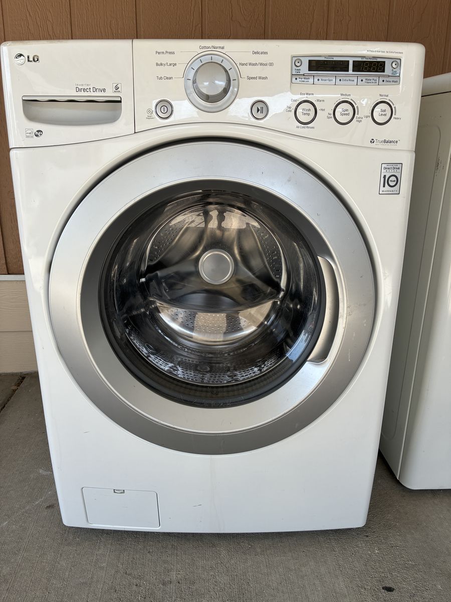 LG True Balance Washer and LG Senso Dry Dryer