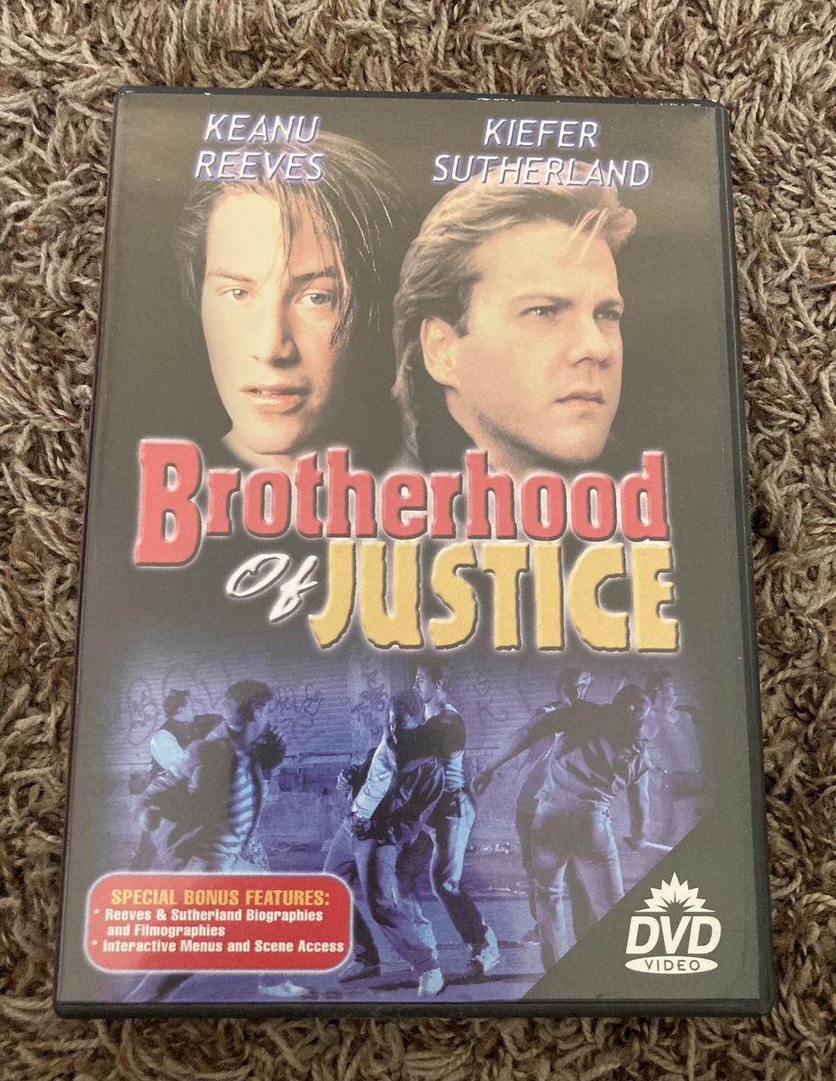 Brotherhood of Justice DVD - Keanu Reeves & Kiefer Sutherland - Special Bonus Features
