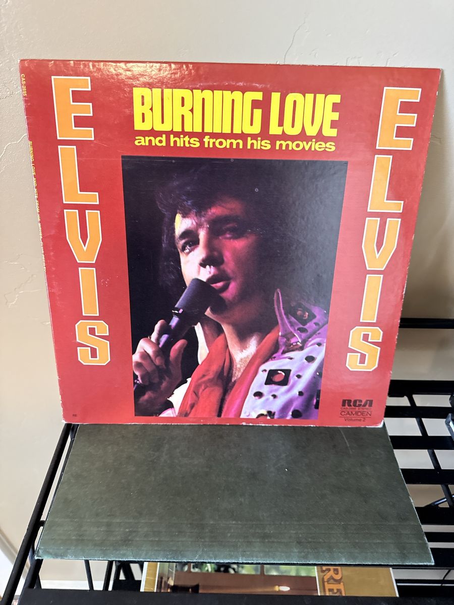 Elvis Presley Burning Love And Hits From His Movies Vinyl Record