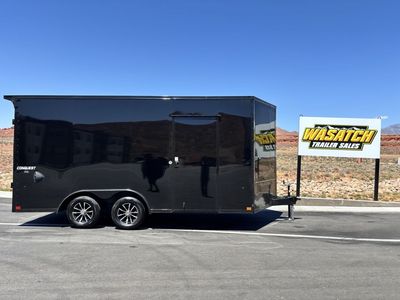 2026 Formula Trailers 8.5x16 7K Conquest SE Flat Top Sloped V-Nose Enclosed Car Hauler