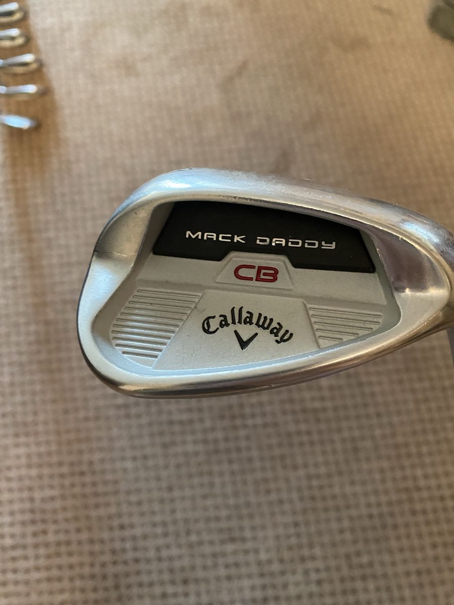 3 Callaway Golf Mack Daddy CB Wedges, $100