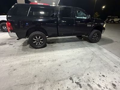 Black Truck Camper Shell Fits 2009-2018 Ram 1500 (5'7" Bed)